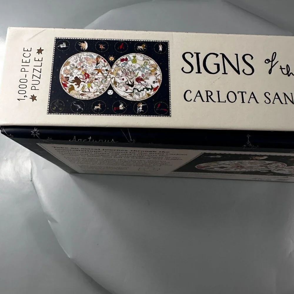 Signs Zodiac Artisan Puzzle Carlota Santos Jigsaw 1000 Pieces Artisan Publisher